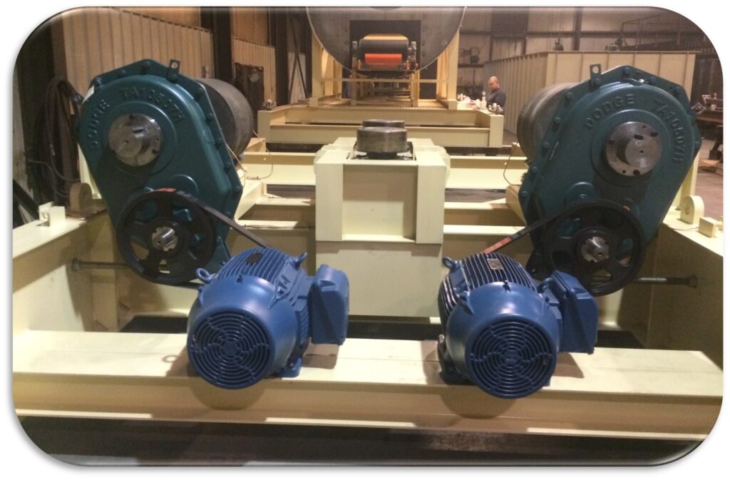 Trunnion Drives with shaft mount reducer